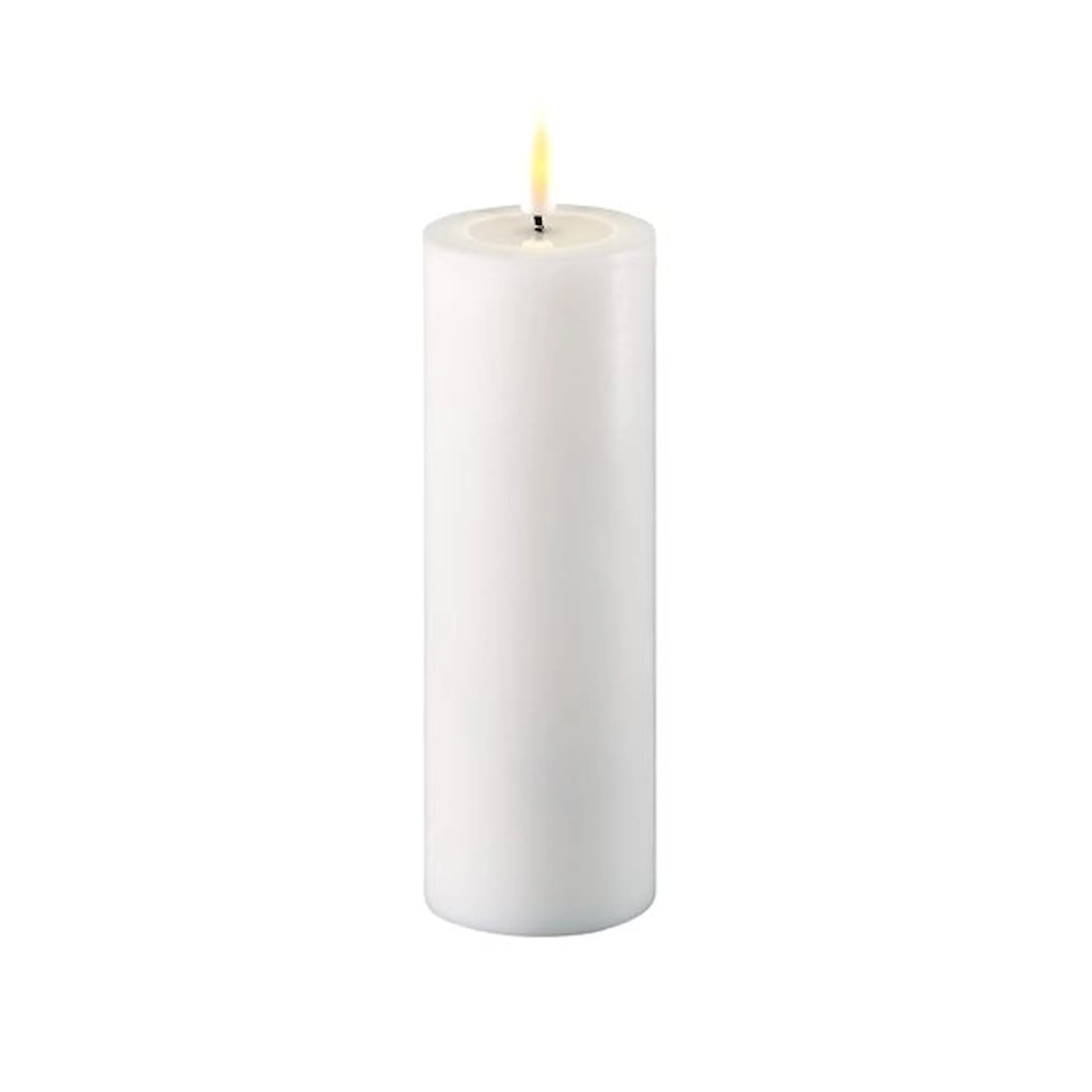 DeluxeHomeart Led Blockljus 5x15 cm Vit