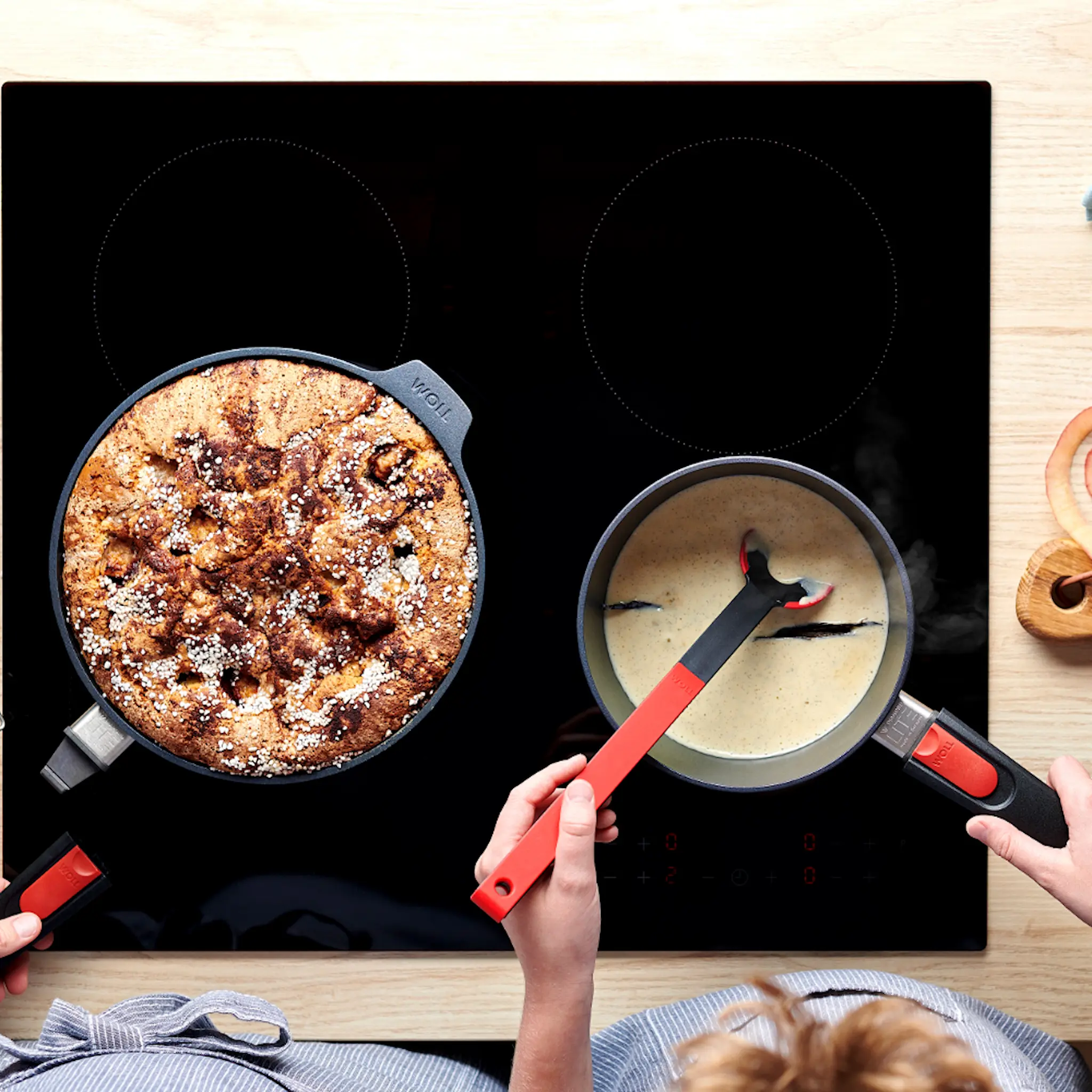 Woll Diamond Lite Stekpanna med Avtagbart Handtag 32 cm