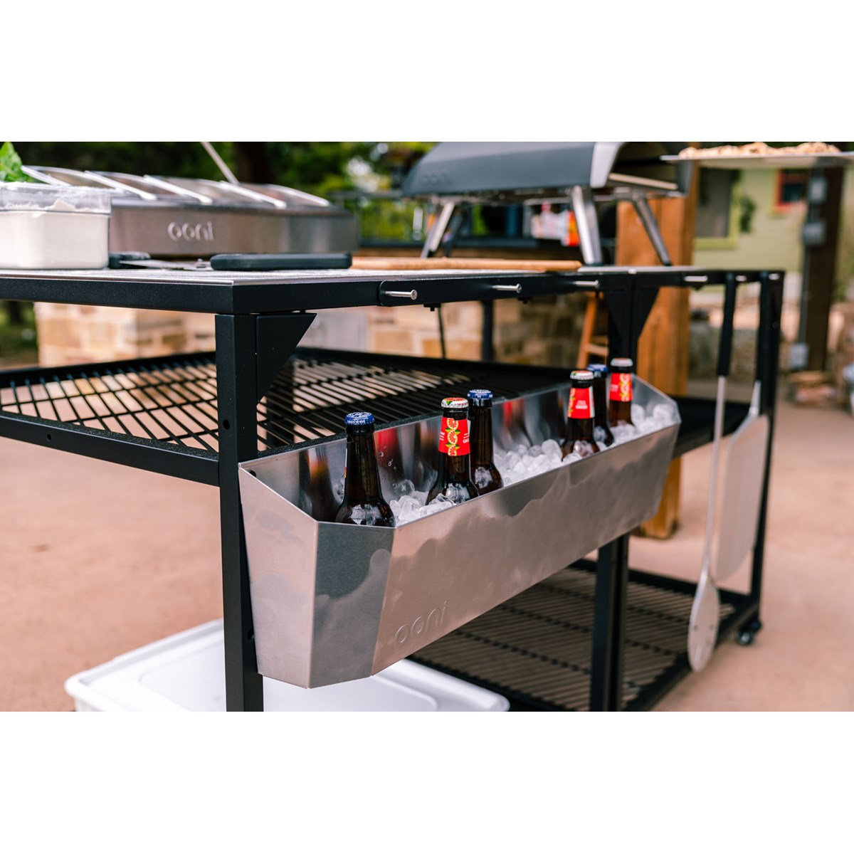 Ooni Utility Box M hylle til modulbord 60x20x12 cm stål