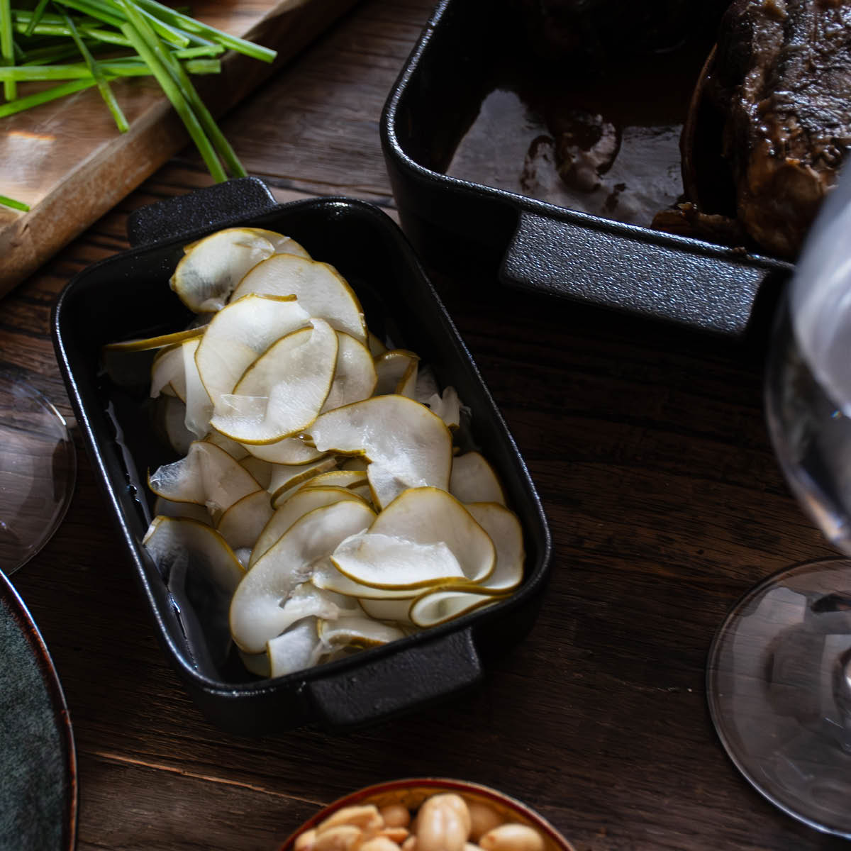 Satake Uunivuoka 19x11 cm 2 kpl Musta