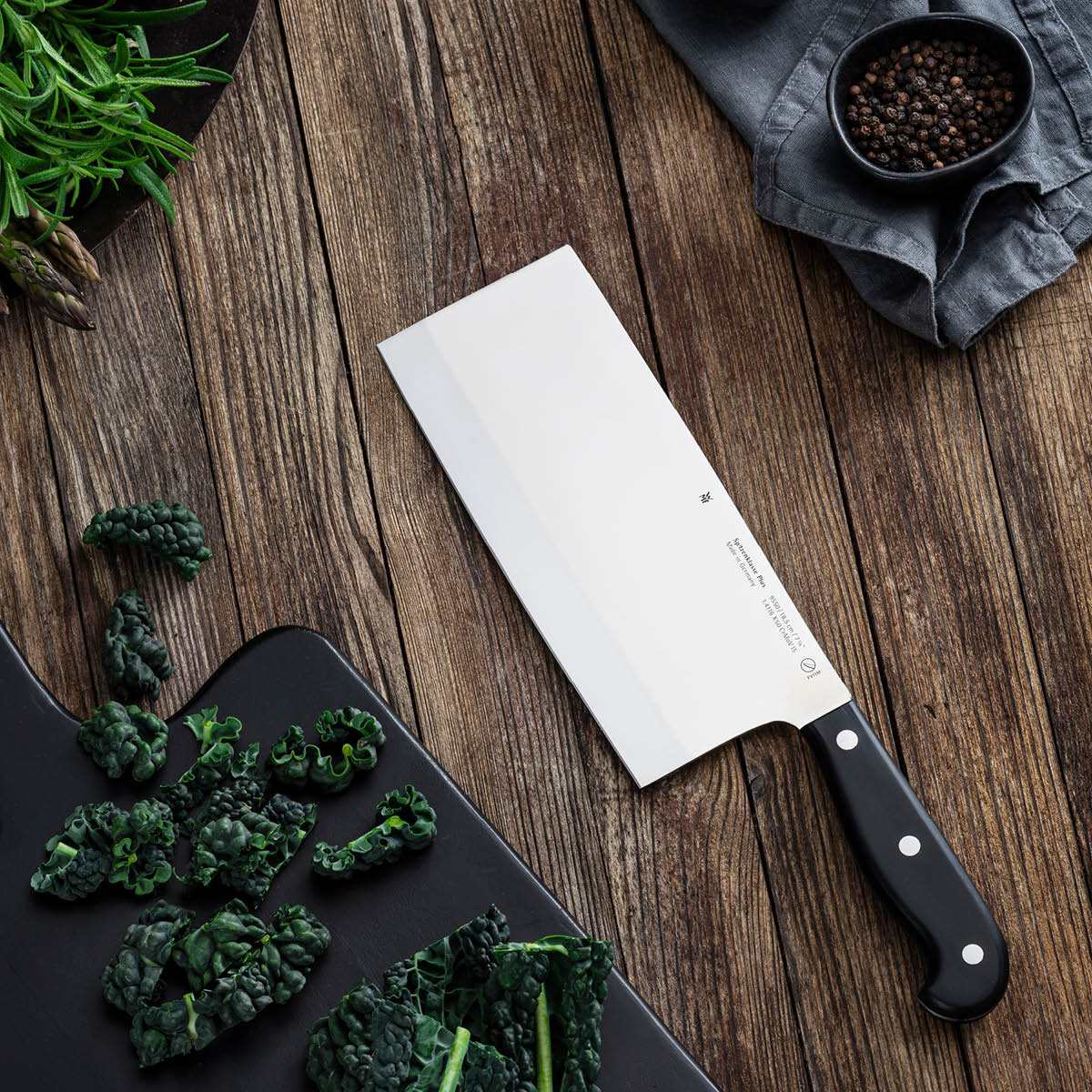 WMF Spitzenklasse Plus kinesisk hakkekniv 18 cm