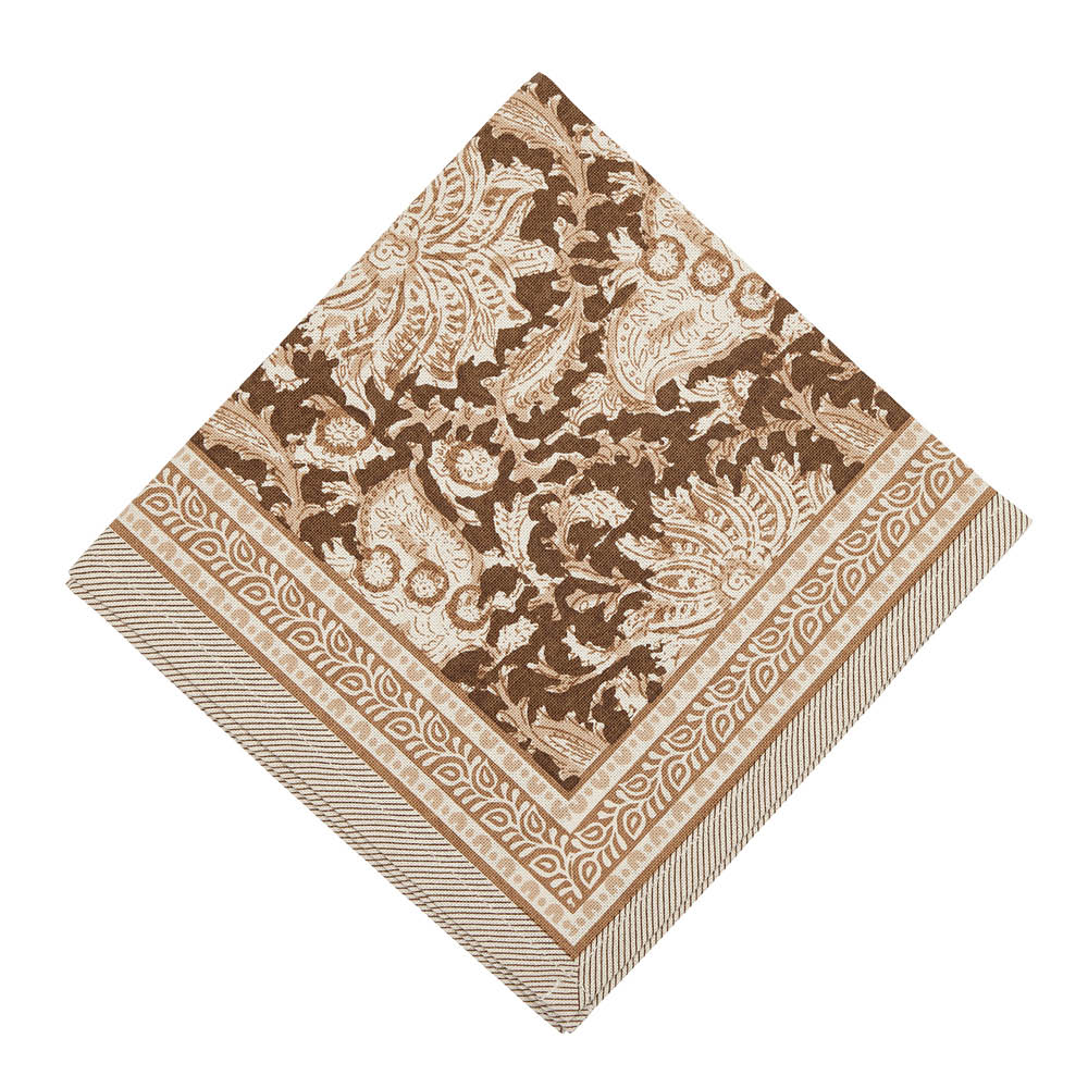 Fondaco Dante tygservett 45x45 cm nougat