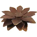 Lilje bordslykta 50 cm koppar