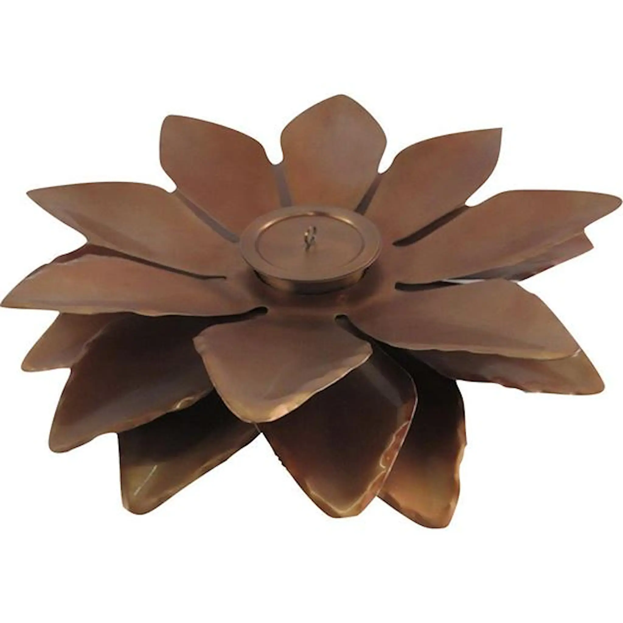 Tenderflame Lilje bordslykta 50 cm koppar