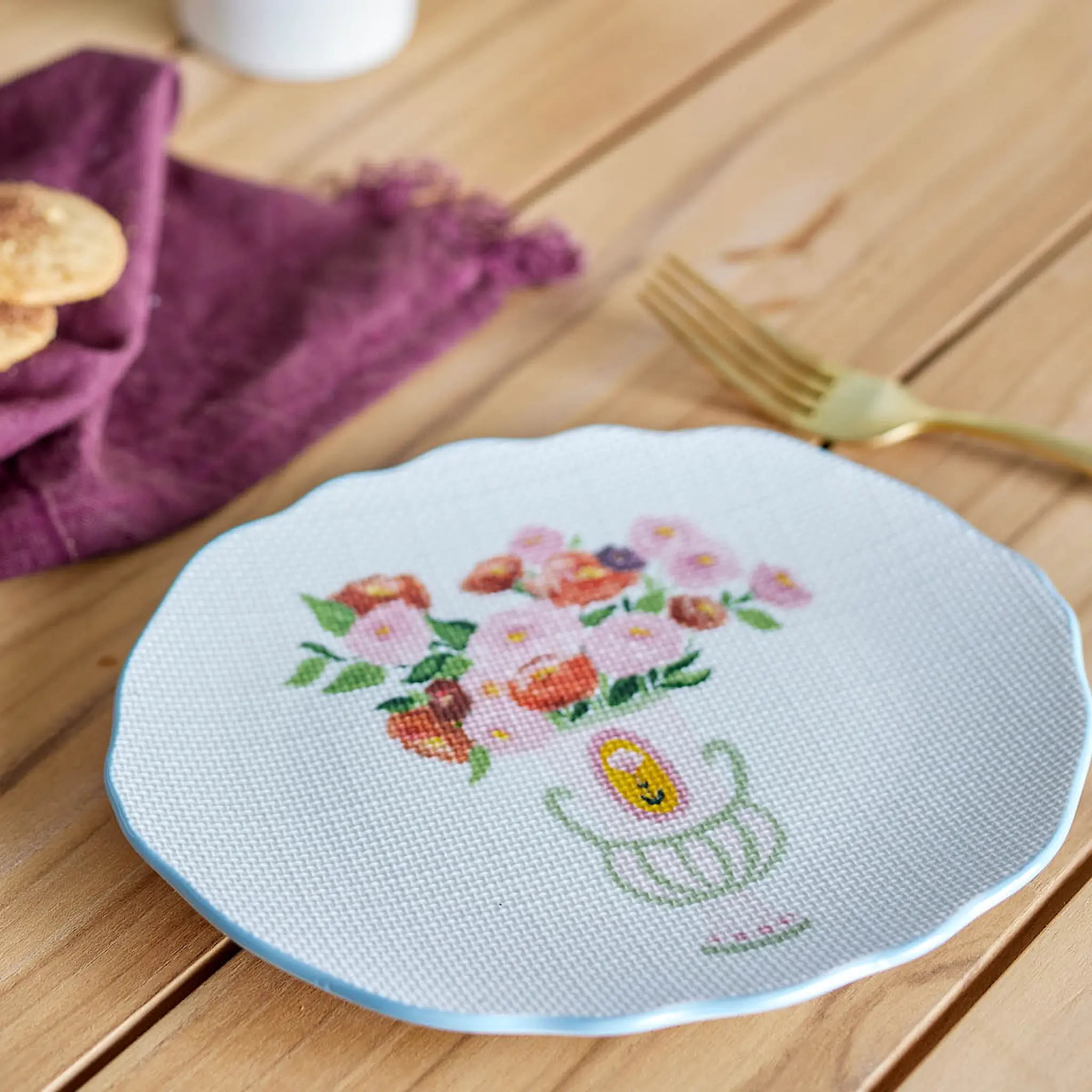 Bloomingville Dorothy Lautanen 20 cm Sininen