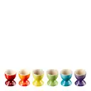 Rainbow Äggkopp Set 6-pack