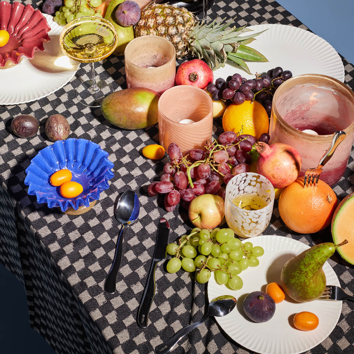 ByOn Calore Ljuslykta 10x10 cm Rosa/Beige