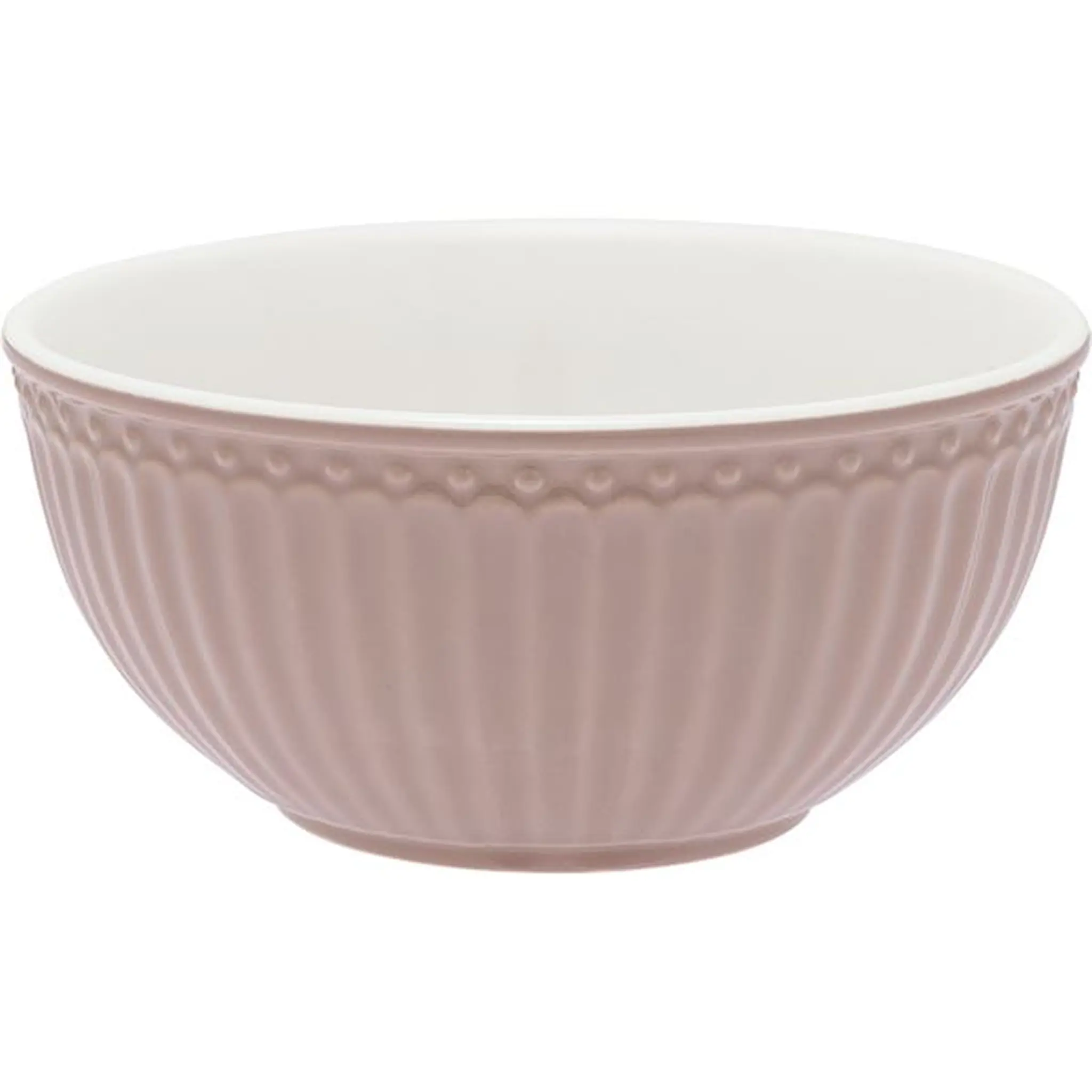 GreenGate Everyday Alice frukostskål 45 cl hazelnut brown