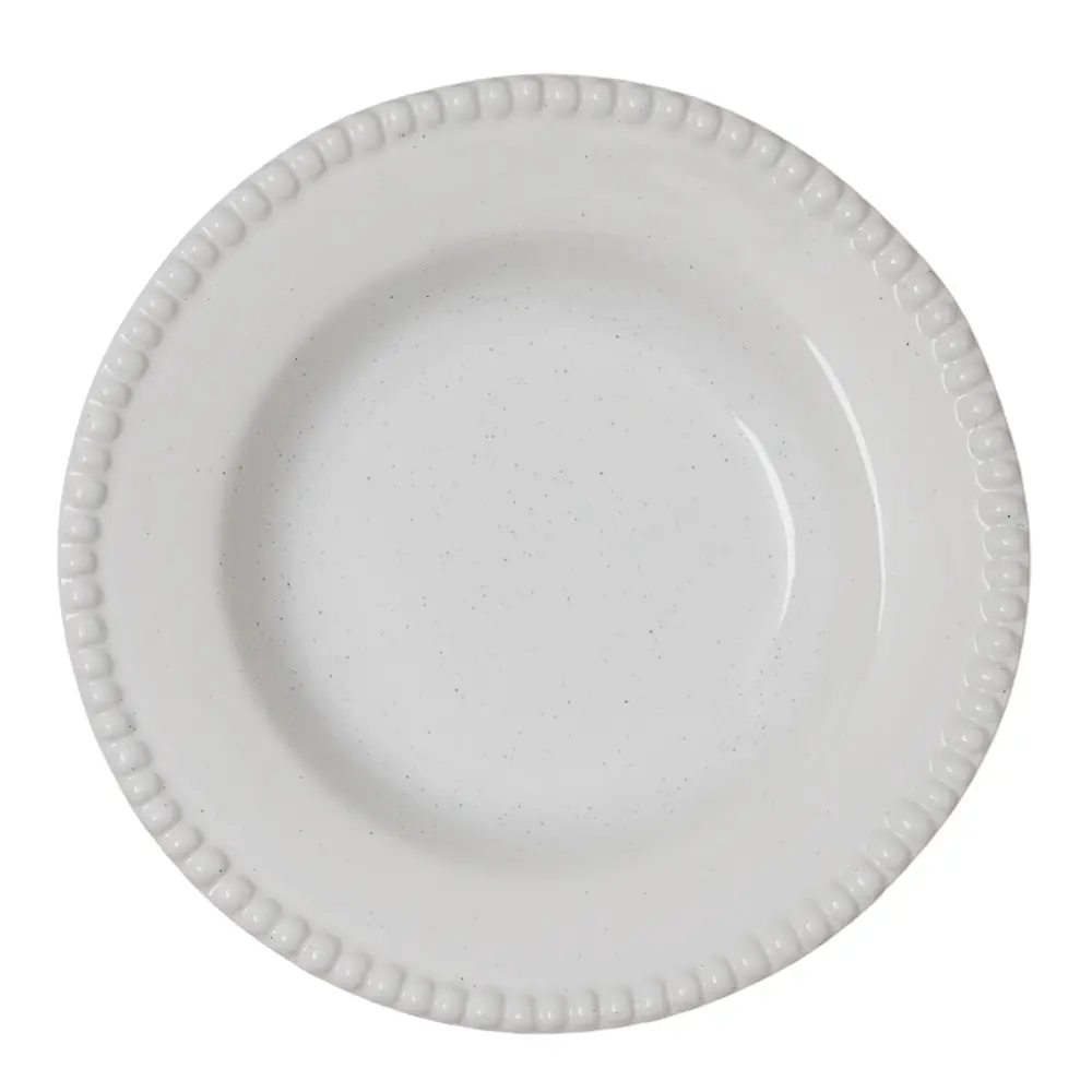 Daria Syvä lautanen 26 cm Cotton white