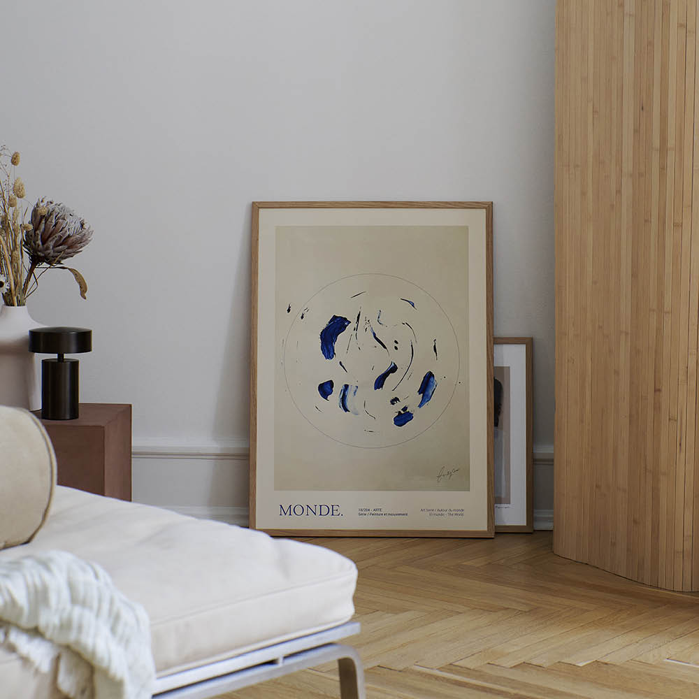 Poster & Frame The Poster Club x Lucrecia Rey Caro Juliste 30x40 cm Le monde