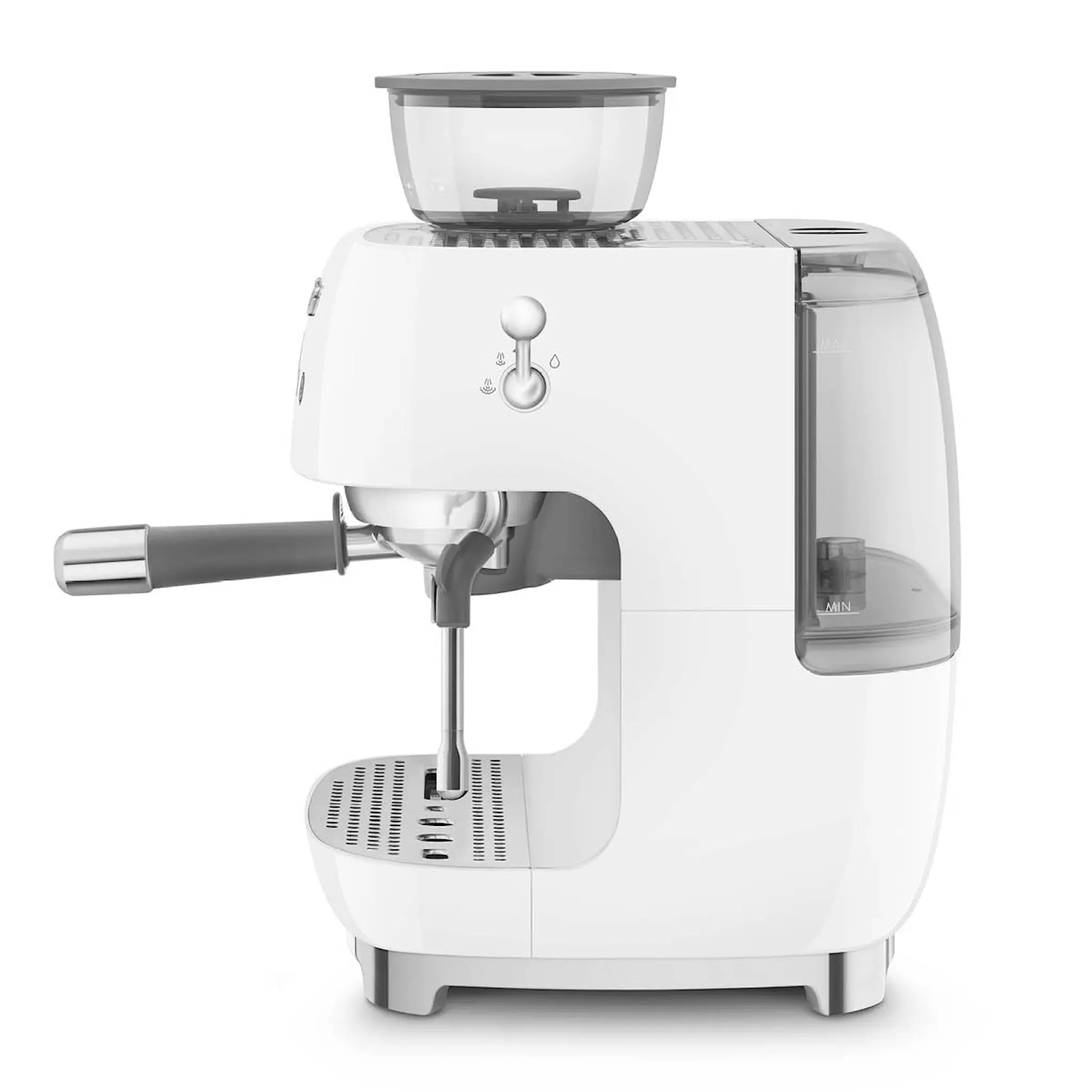 Smeg Smeg Manuell Kaffemaskin med Kvarn EGF03 Vit