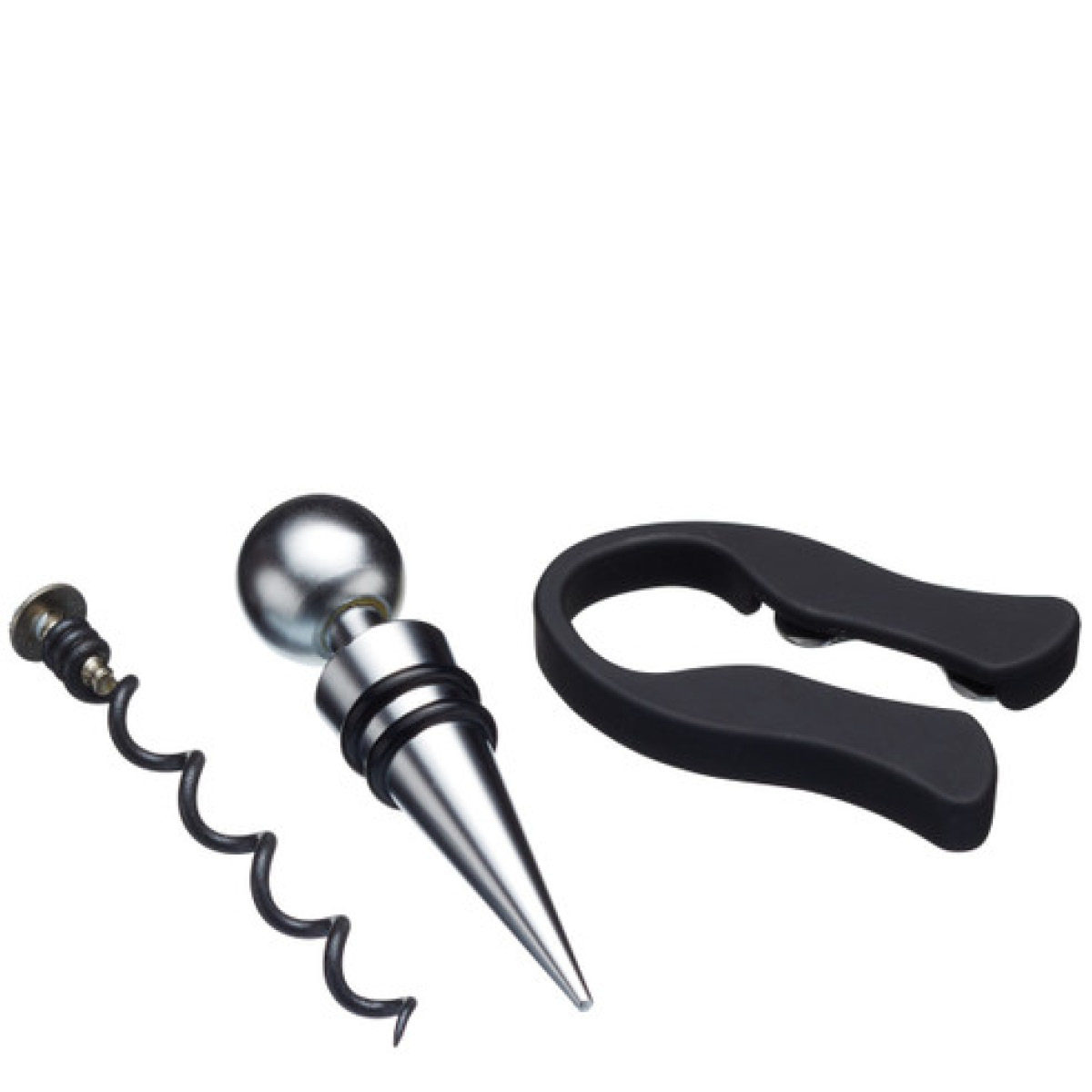 Barcraft Viinilahjasetti 4 osaa Musta