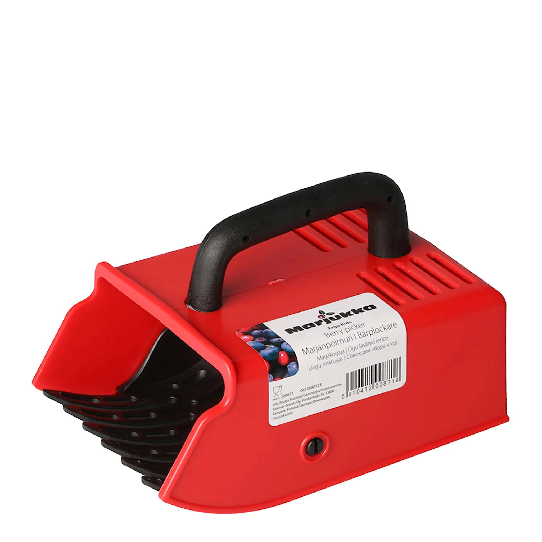 Marjukka Ergonomisk bärplockare för barn 15 cm röd