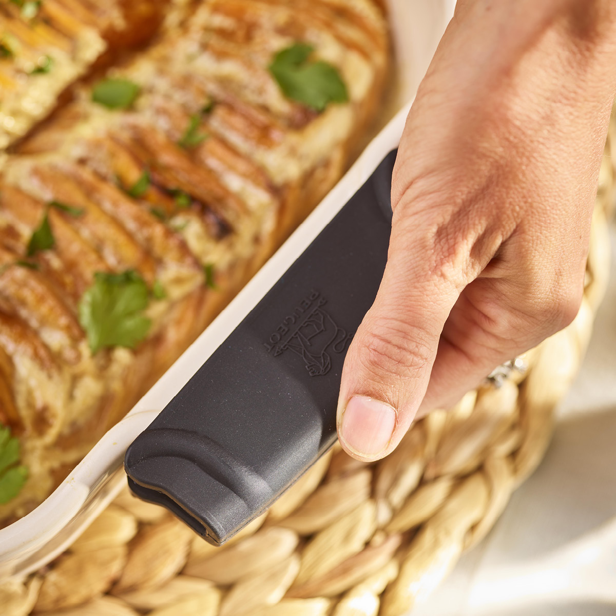 Peugeot Appolia Silikonikahva 11 cm 2 kpl Musta