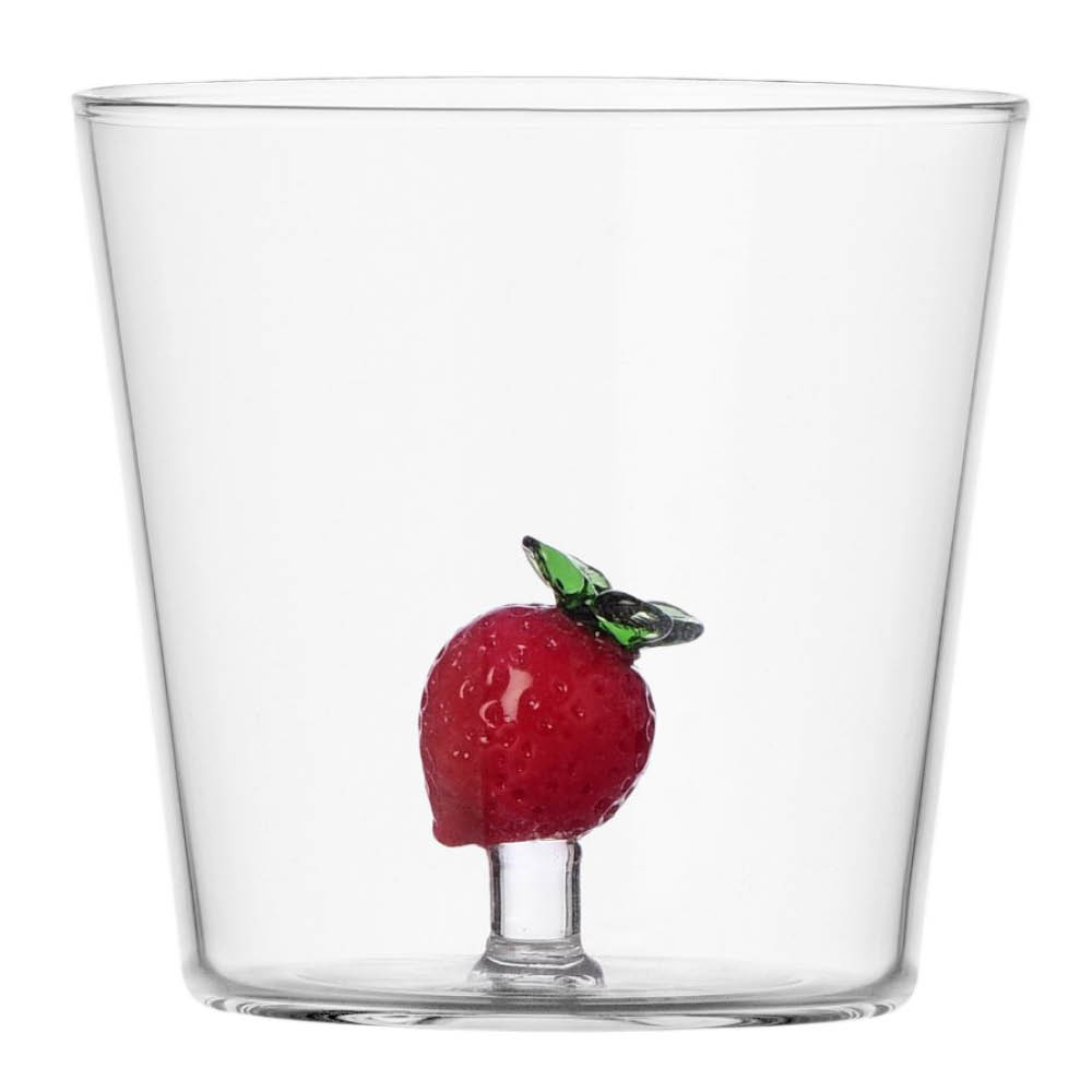 Ichendorf Milano Fruits & Flowers vesilasi 39 cl mansikka
