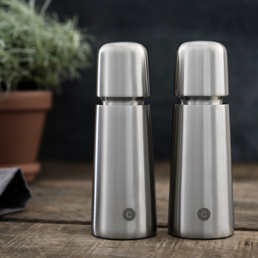 CrushGrind Stockholm Maustemylly 17 cm Ruostumaton teräs