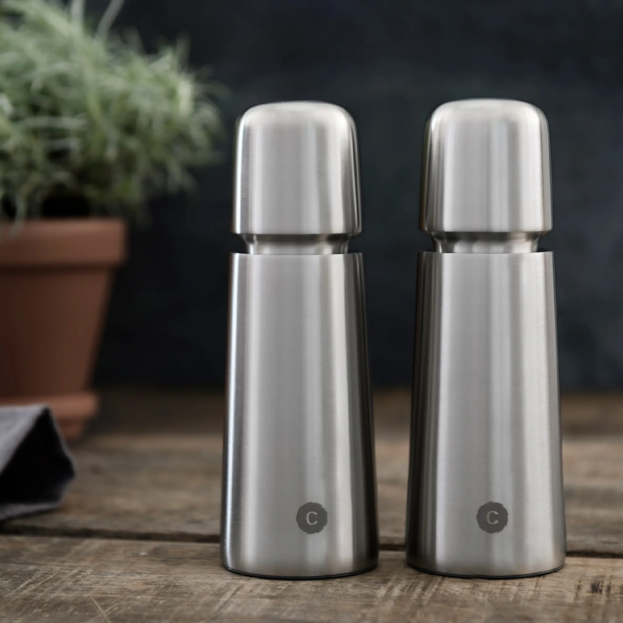 CrushGrind Stockholm kryddkvarn 17 cm stål