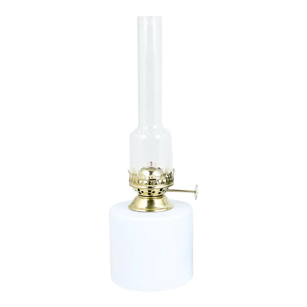 Öljylamppu 8x25 cm Valkoinen