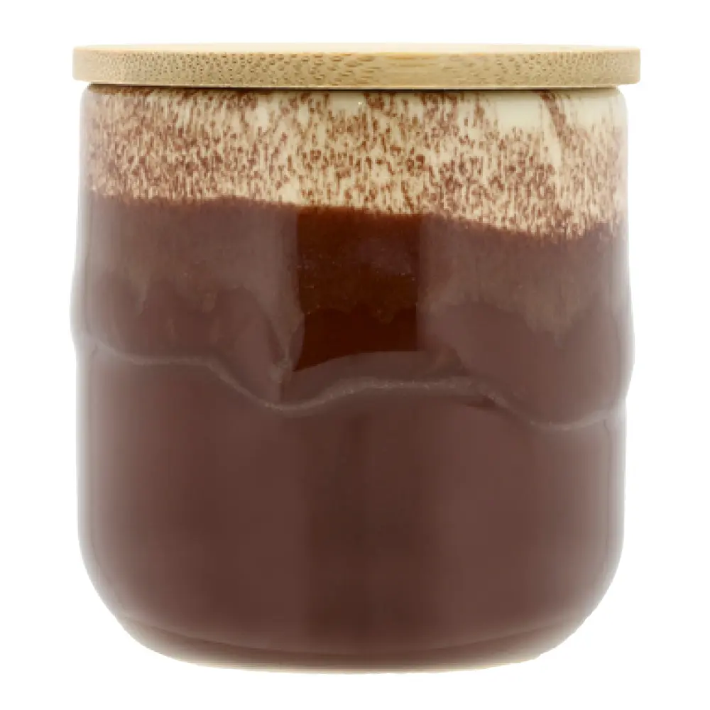 Iris Tuoksukynttilä 7x7,3 cm Ruksea/Kerma