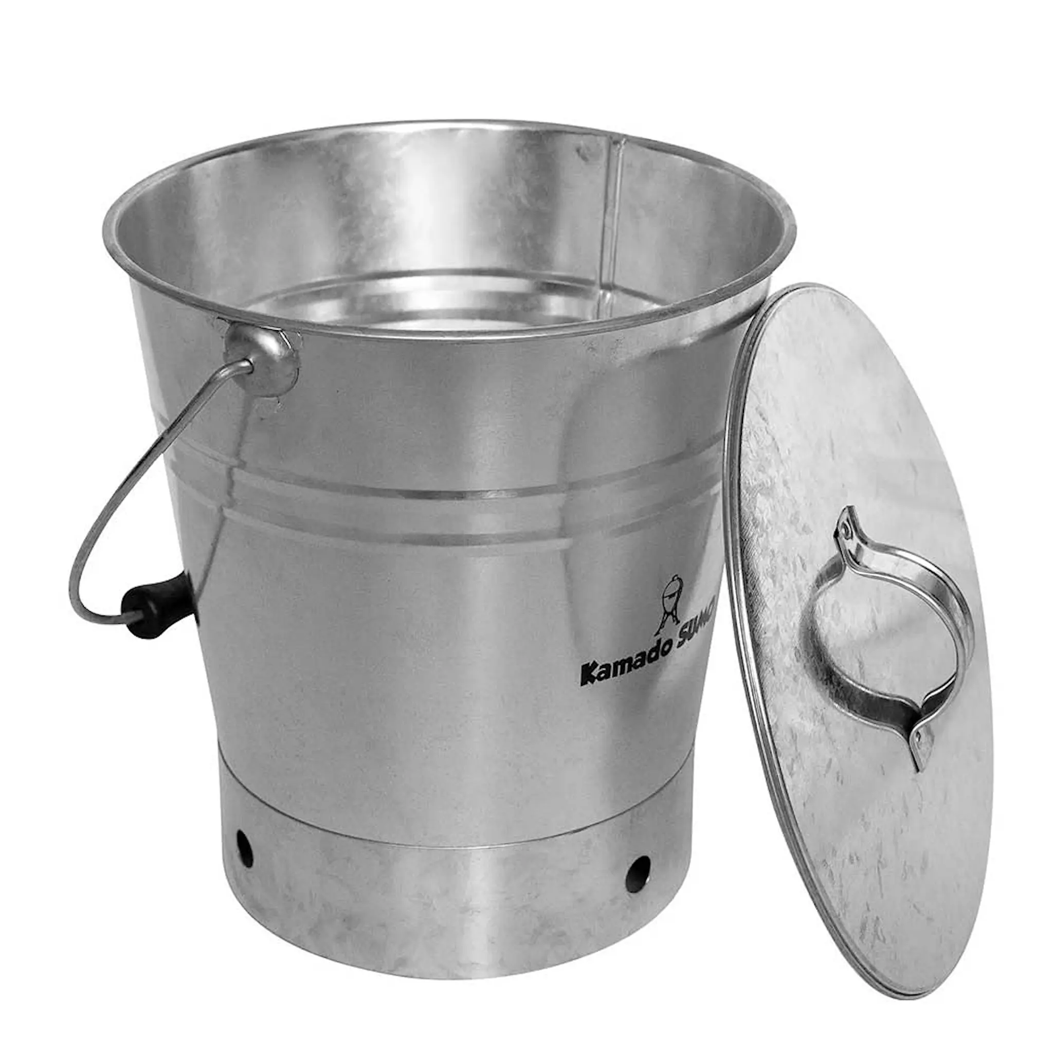 Kamado SUMO Askebøtte 25 cm med lokk