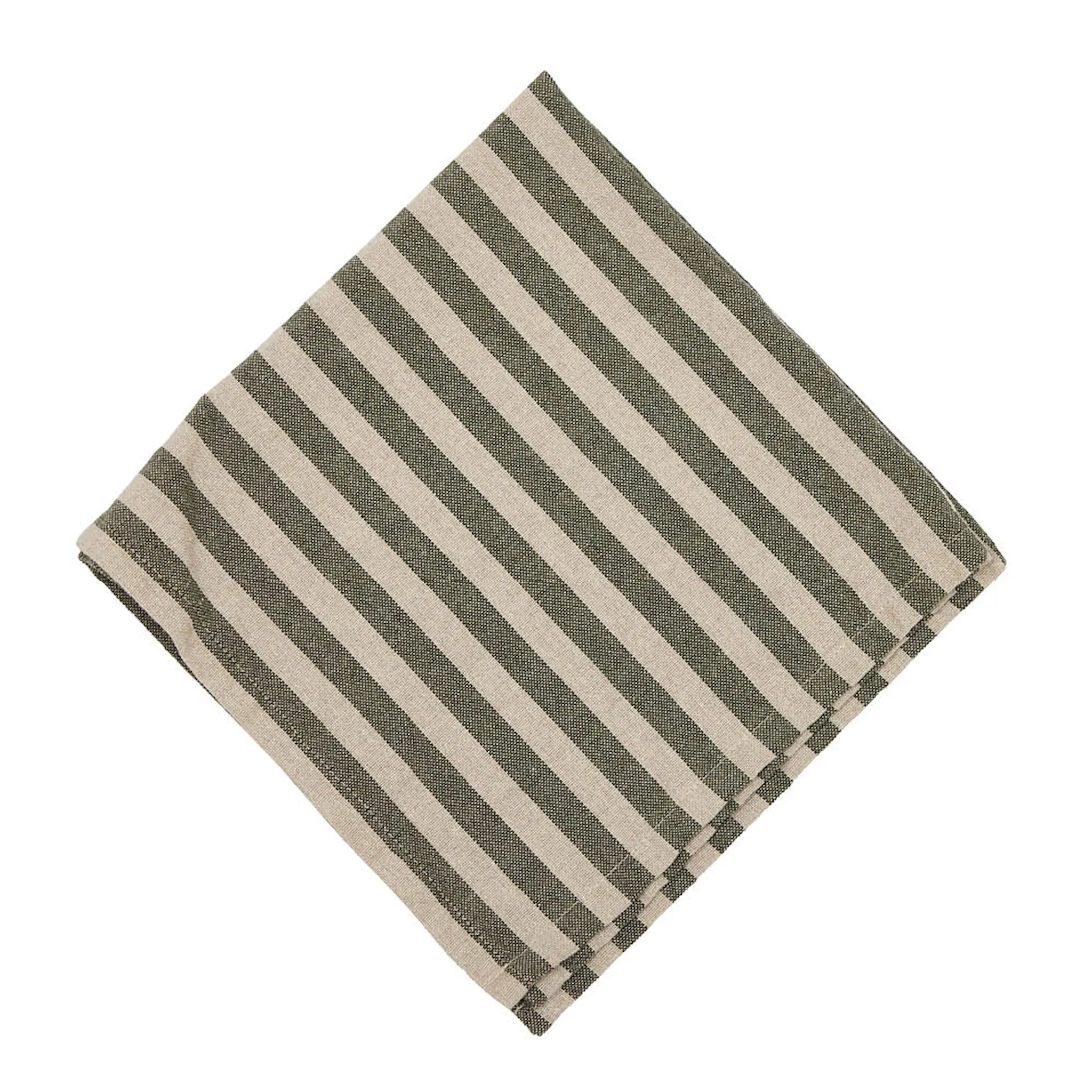 Fondaco Svea tygservett 45x45 cm lin/grön