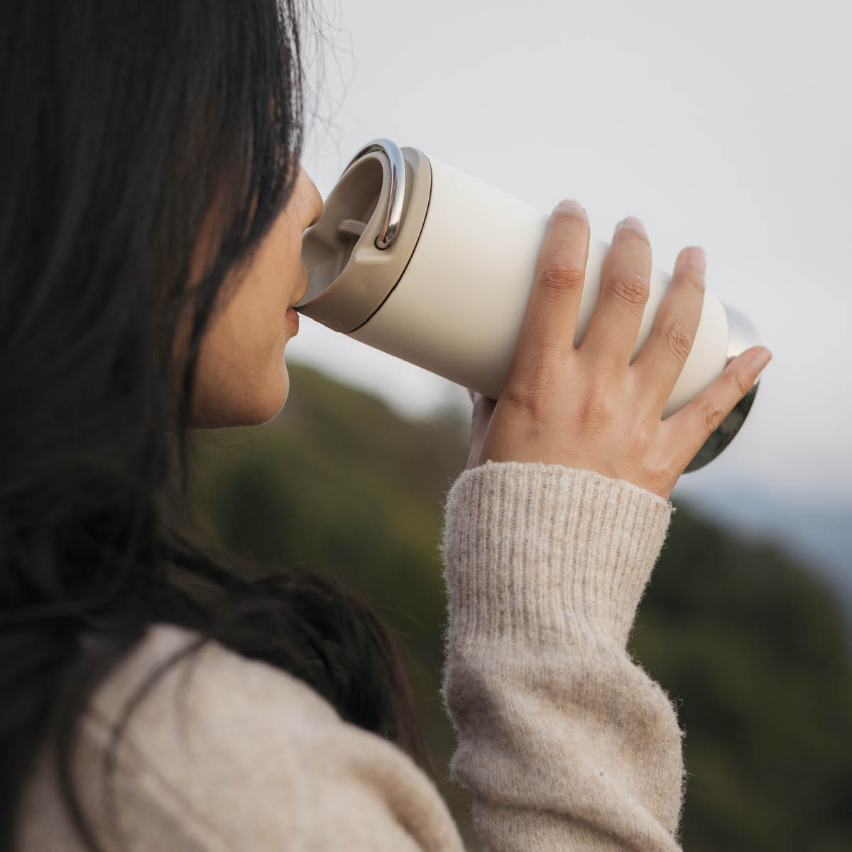 Klean Kanteen TKWide termokopp 35 cl med kafélokk tofu