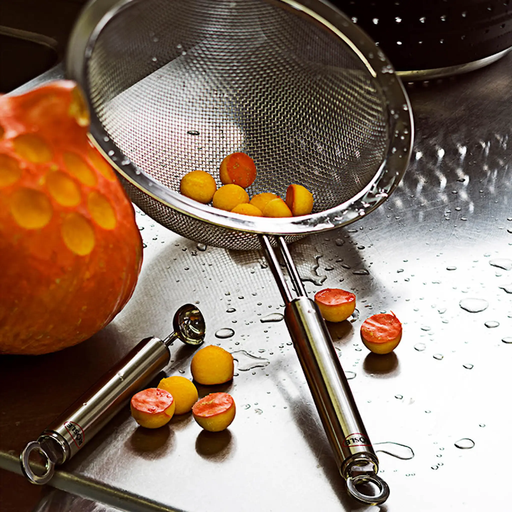 Rösle Kulejern i rustfritt stål 17 cm