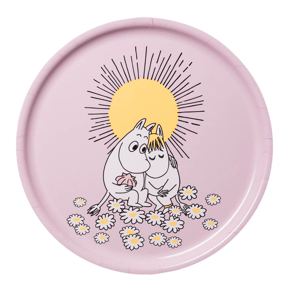 Moomin Arabia Muumi Tarjotin 35 cm Sydänkäpyset