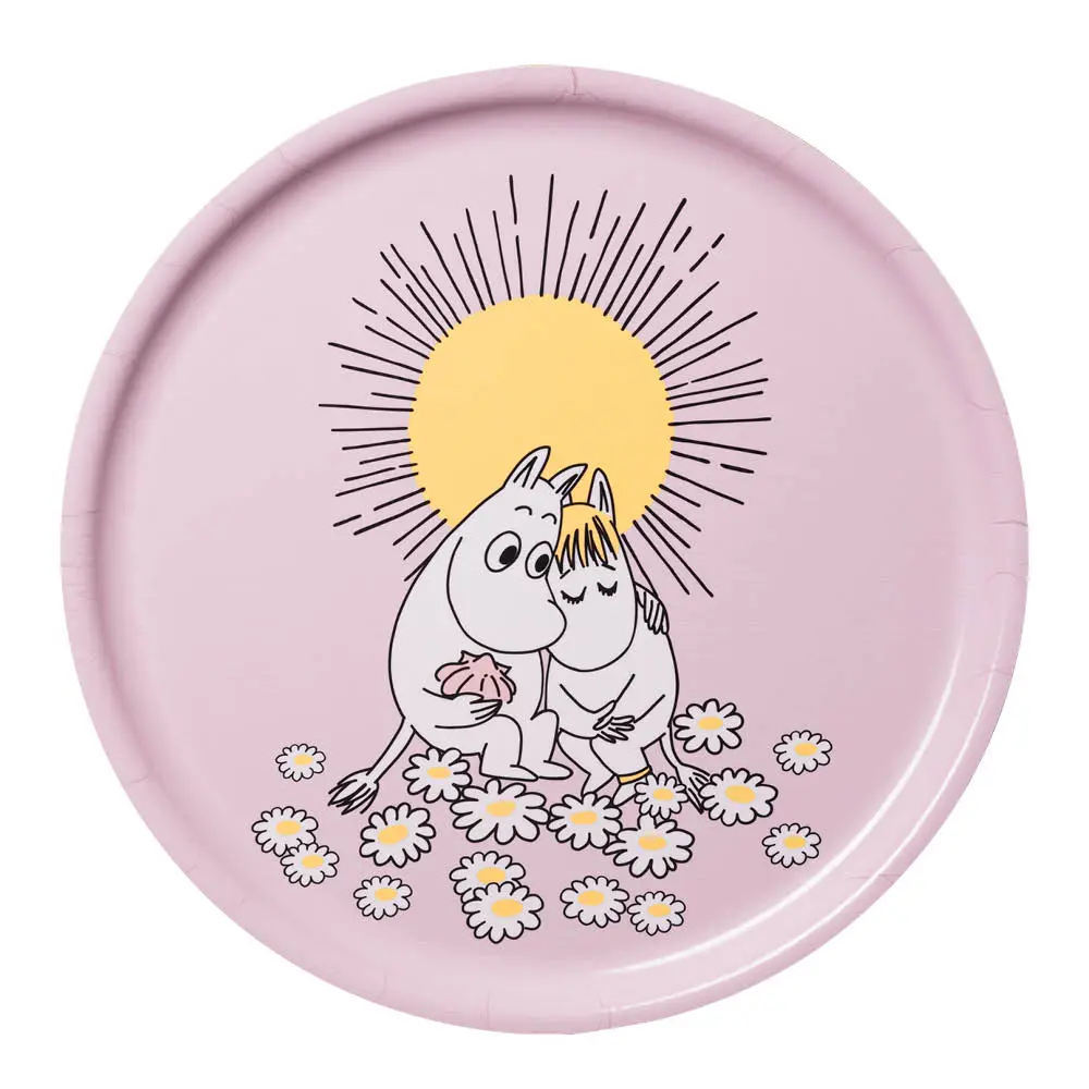 Muumi Tarjotin 35 cm Sydänkäpyset