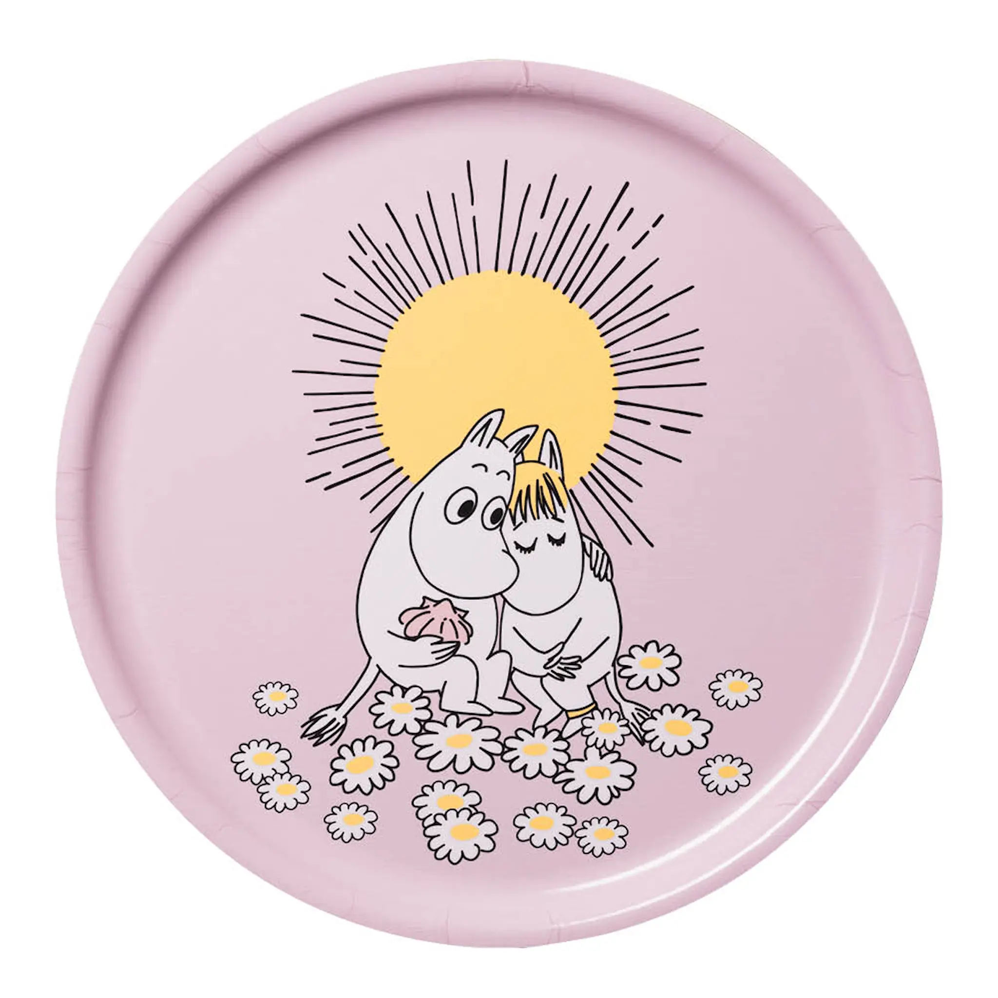 Moomin Arabia Muumi Tarjotin 35 cm Sydänkäpyset