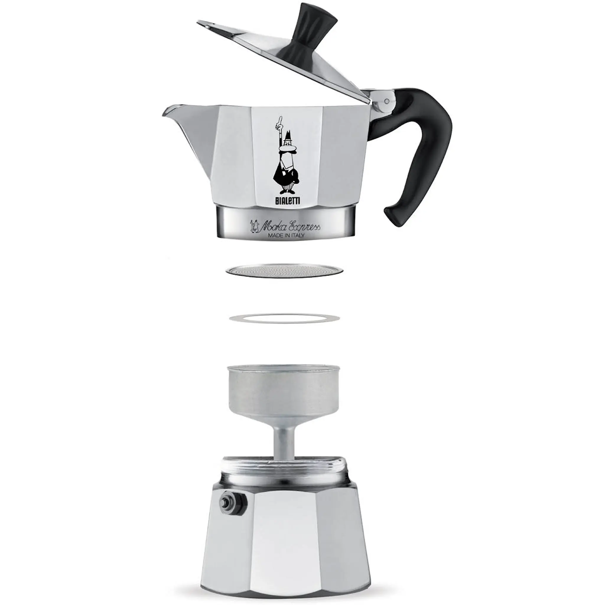 Bialetti Moka Express Mokabryggare 42 cl 9 koppar