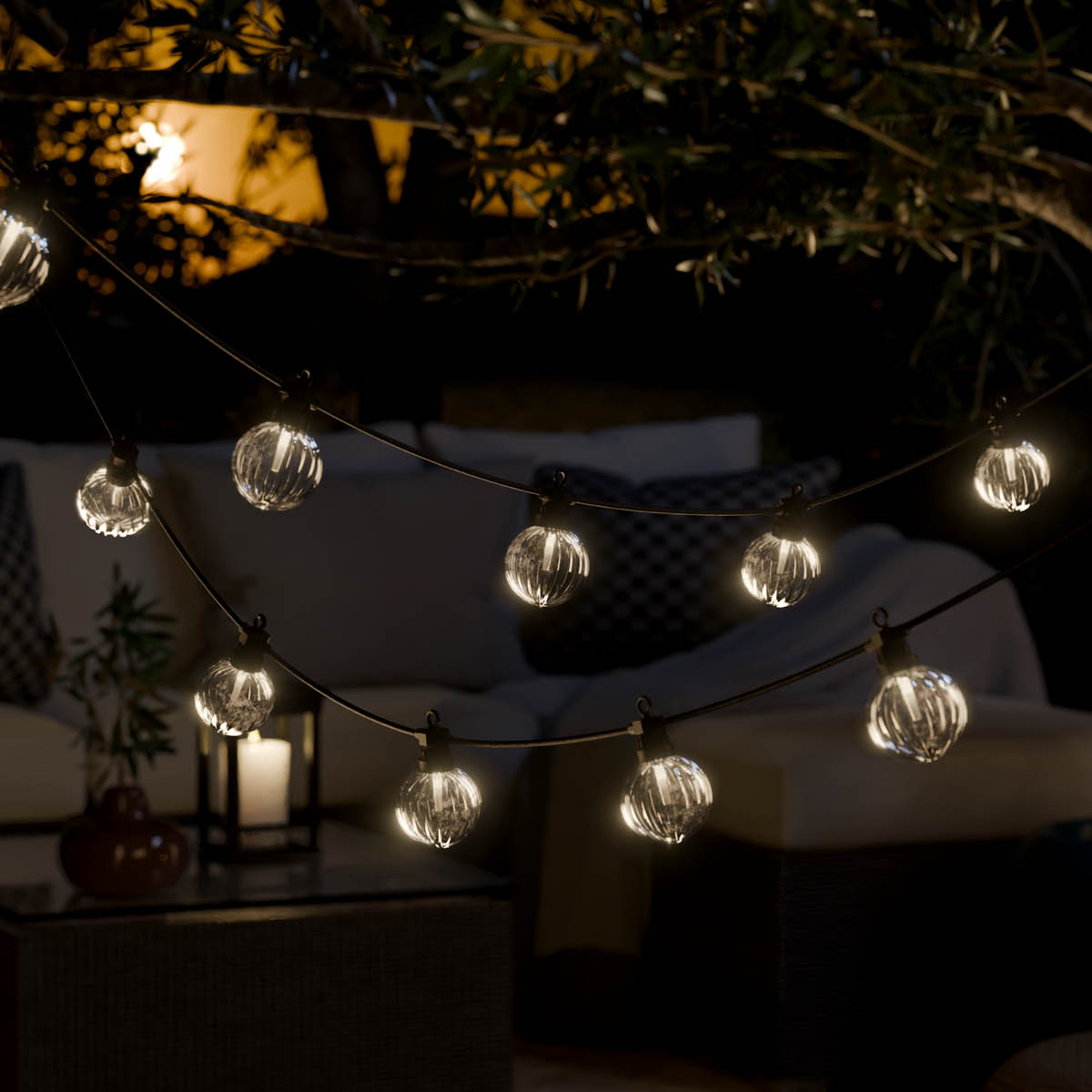 DeluxeHomeart LED Ljusslinga extra set small 3 m stripe