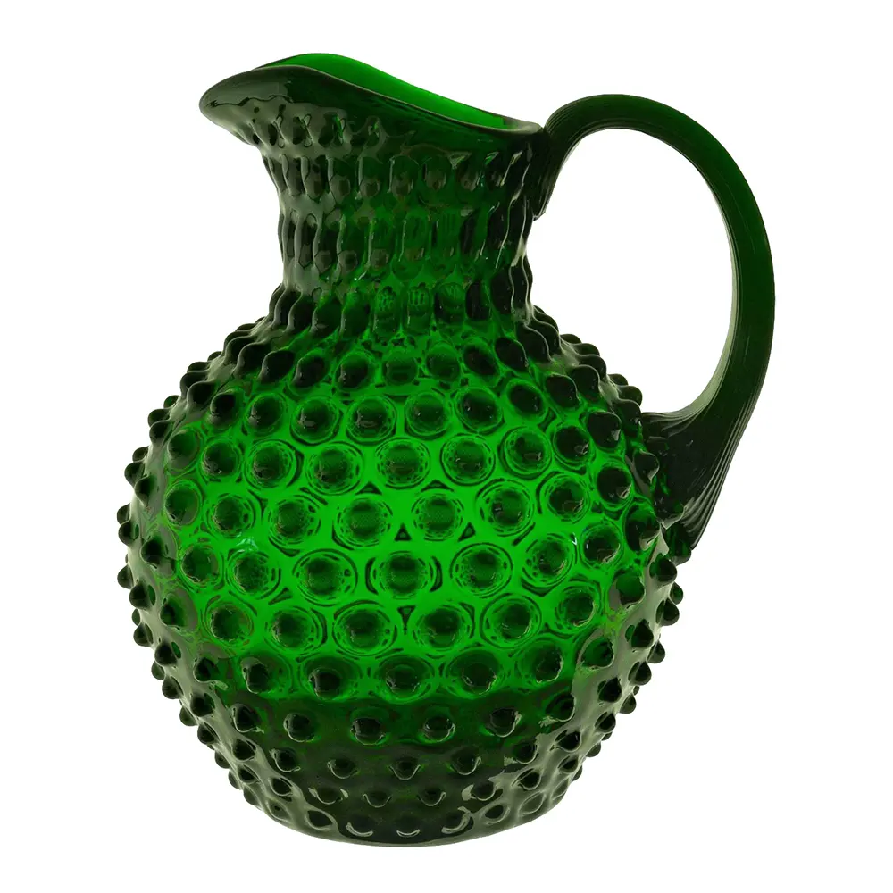 Hobnail karaffel 2L dark green