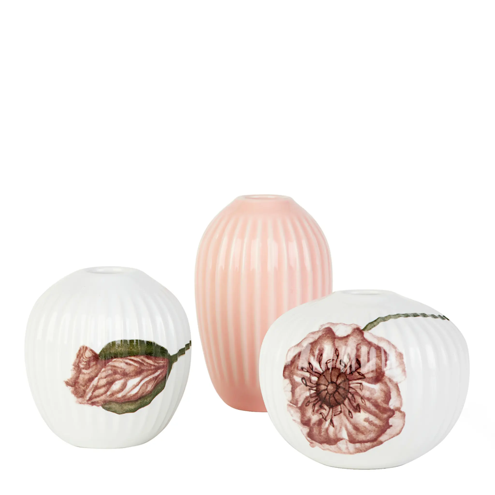 Kähler Hammershøi Vasset mini 3 delar Poppy