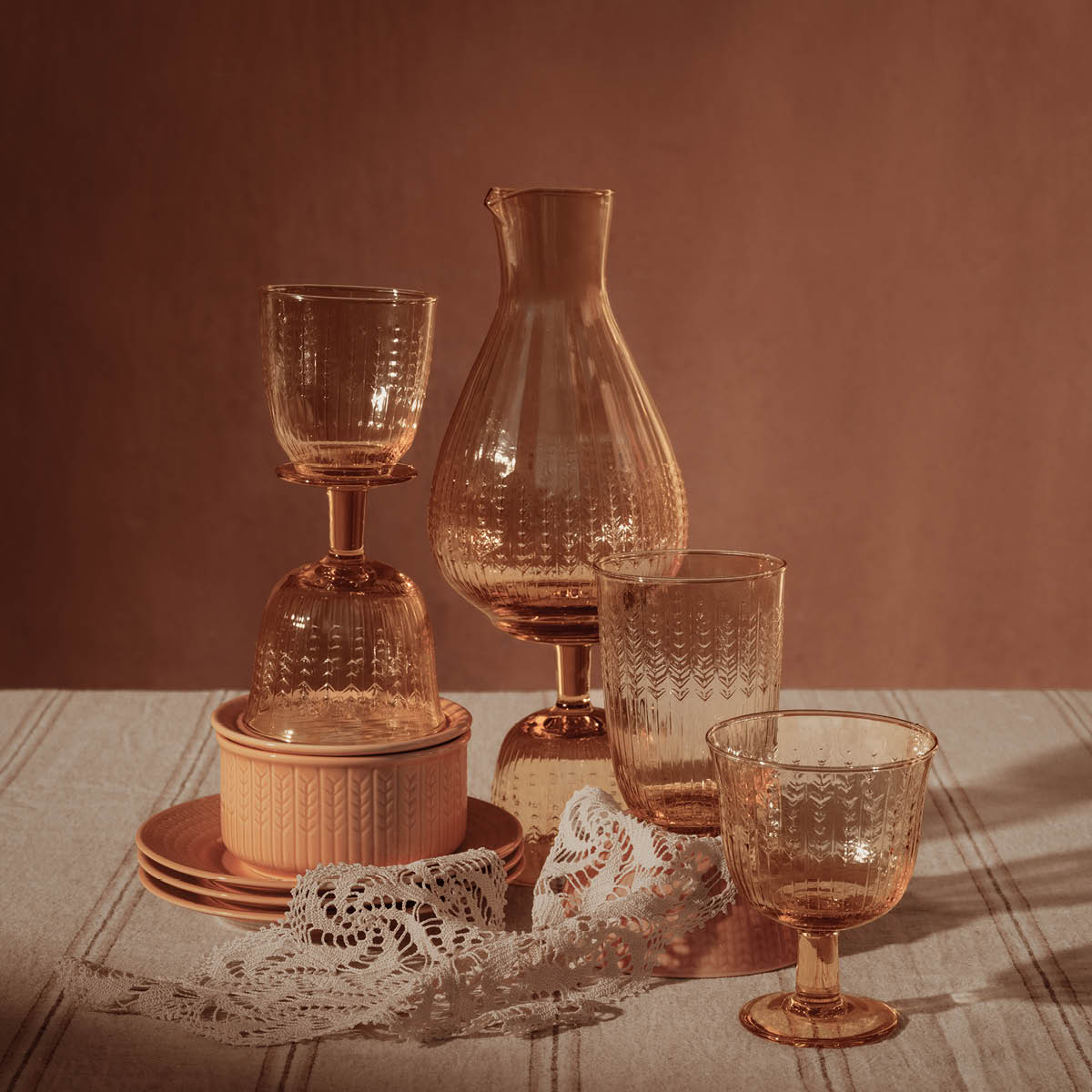 Rörstrand Swedish Grace karaffel 1L Jubilee