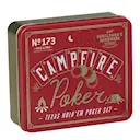 Campfire pokerset i etui röd