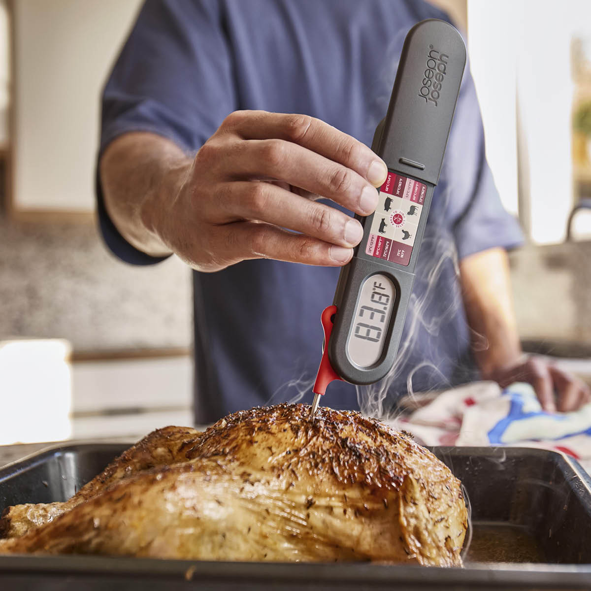 Joseph Joseph ThermaPoint digitalt termometer graphite