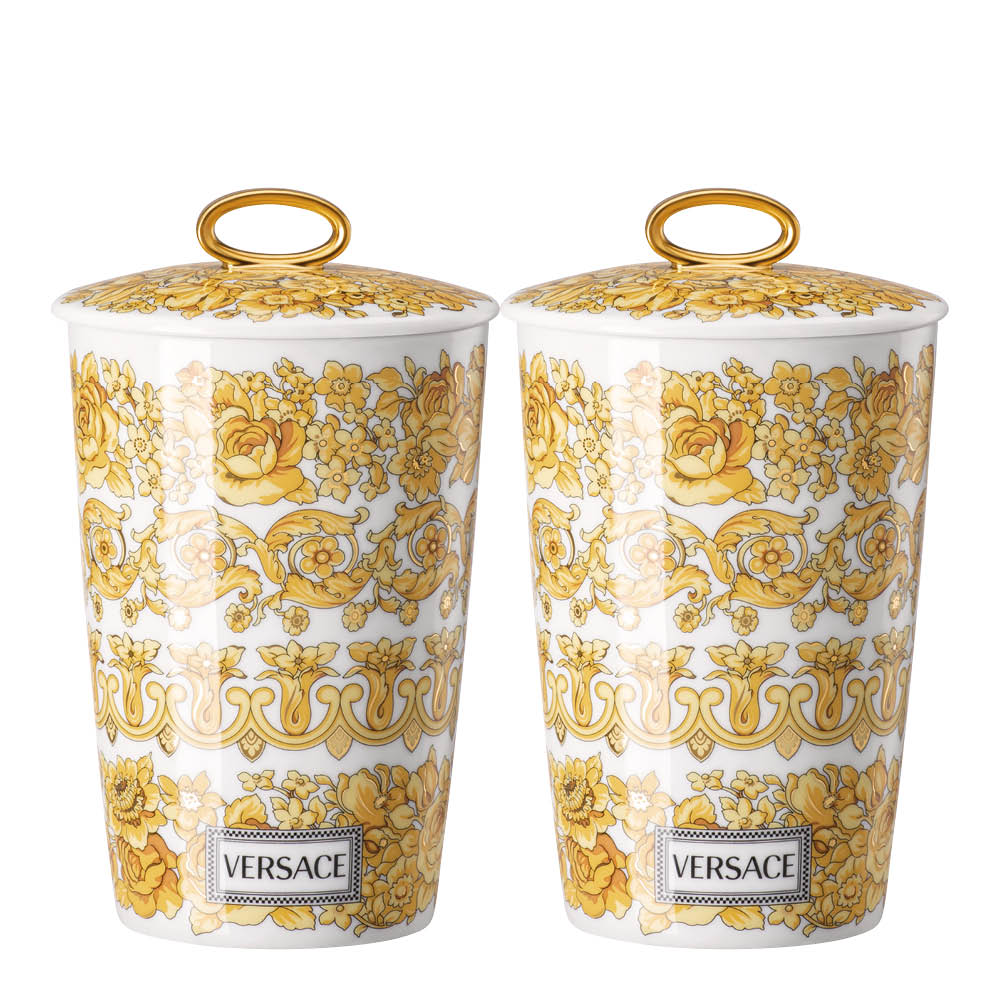Versace - Medusa Rhapsody tuoksukynttilä 14 cm 2 kpl kulta