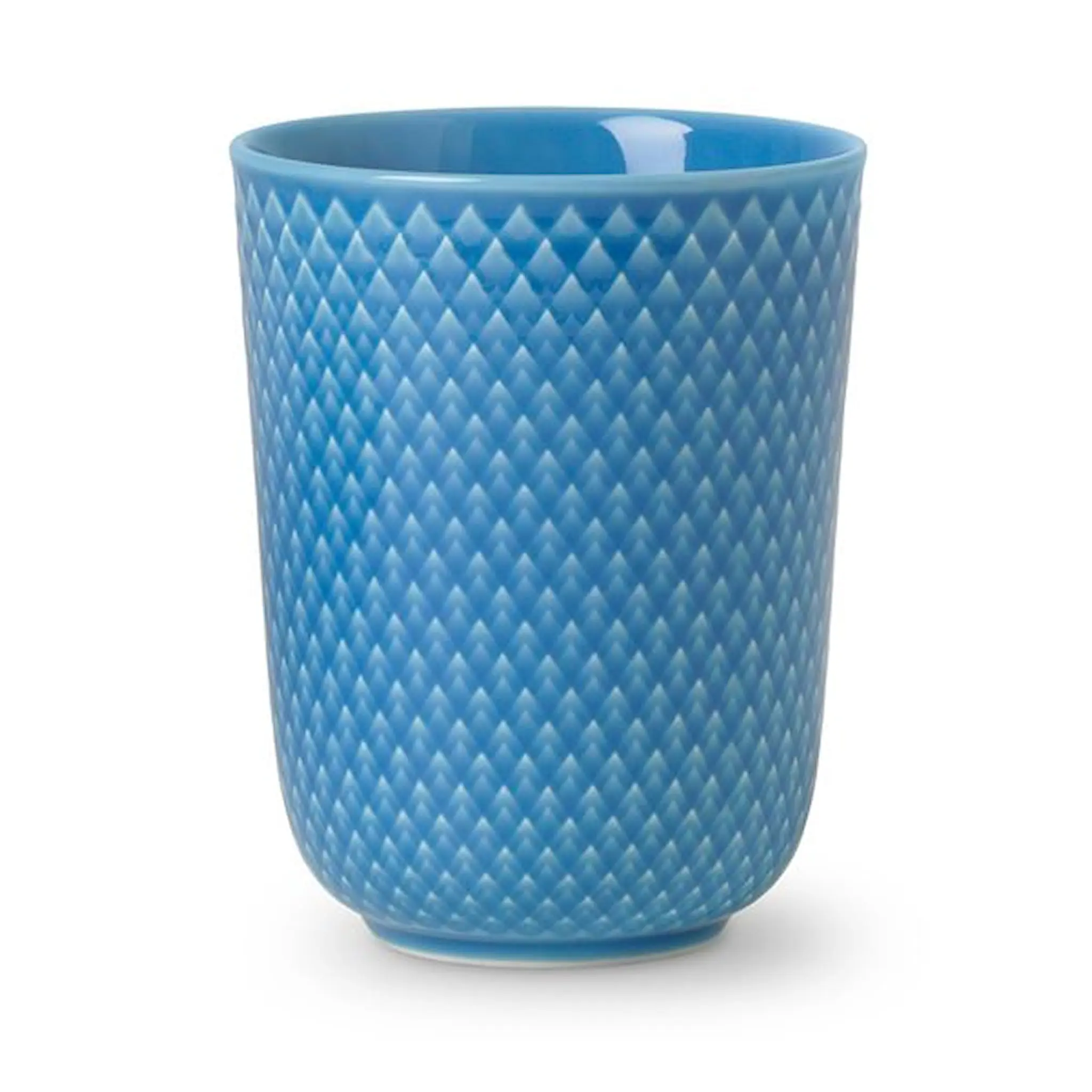Lyngby Porcelæn Rhombe Color Mugg 33 cl Blå