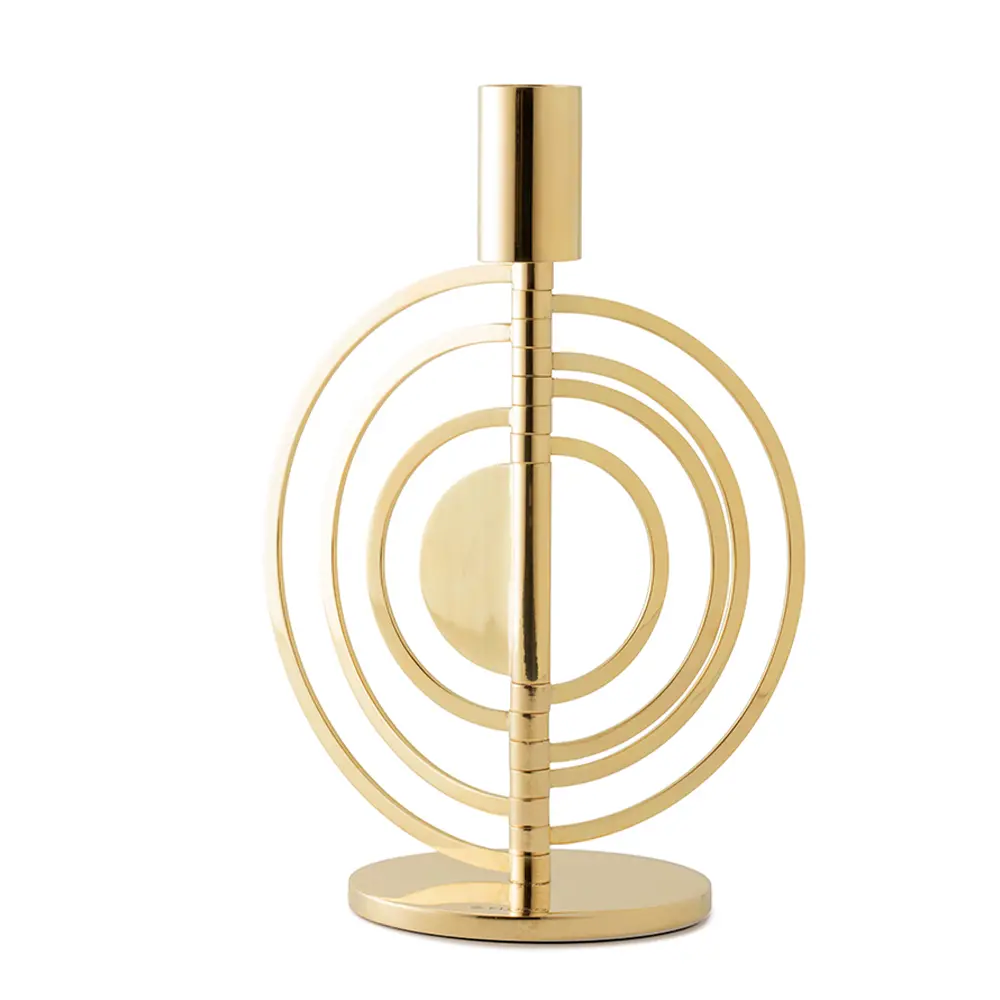 Cirkus Kynttilänjalka 20 cm Messinki