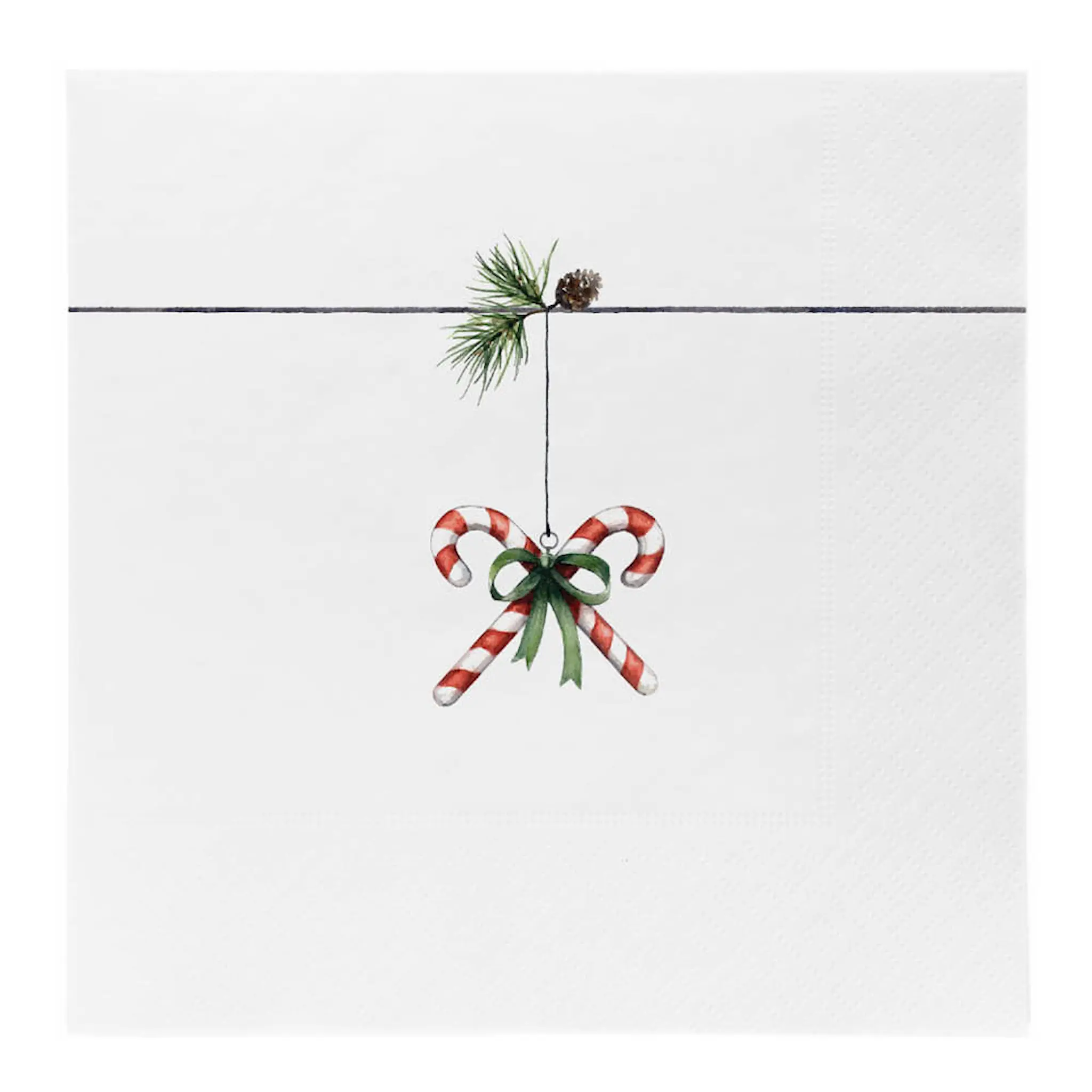 Sögne Home Tradisjon servett 33x33 cm 20-pack polka