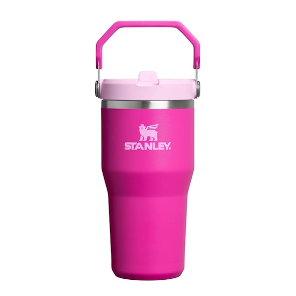 IceFlow Flip Straw 2.0 Tumbler termosflaska 0,6 L violet blossom