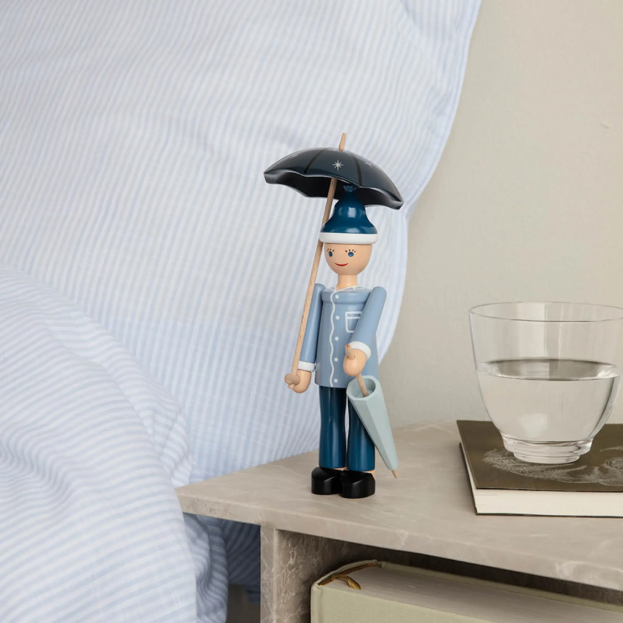 Kay Bojesen Denmark Figurines Sandman 21 cm Blå/Ljusblå