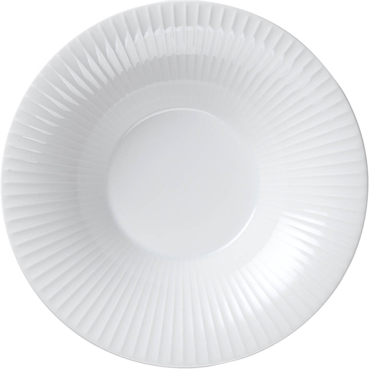 Kähler Hammershøi dyp tallerken 26 cm hvit