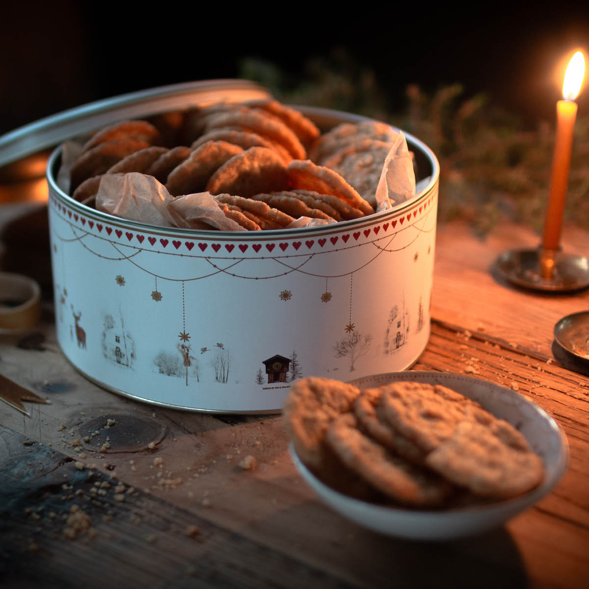 Wik & Walsøe Julemorgen Story kakburk 2-pack multi