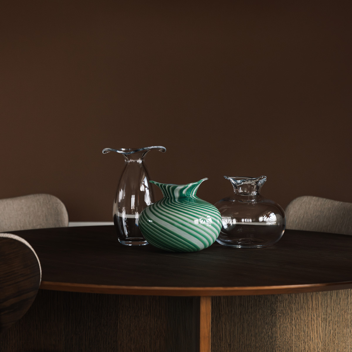 Hilke Hilke x Skruf Loto vase klar