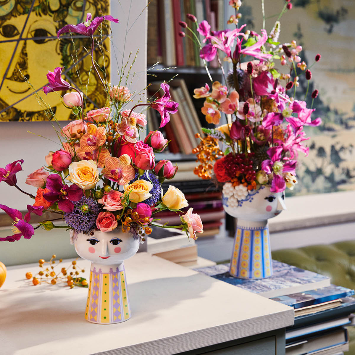 Bjørn Wiinblad Eva vas 15 cm lavendel