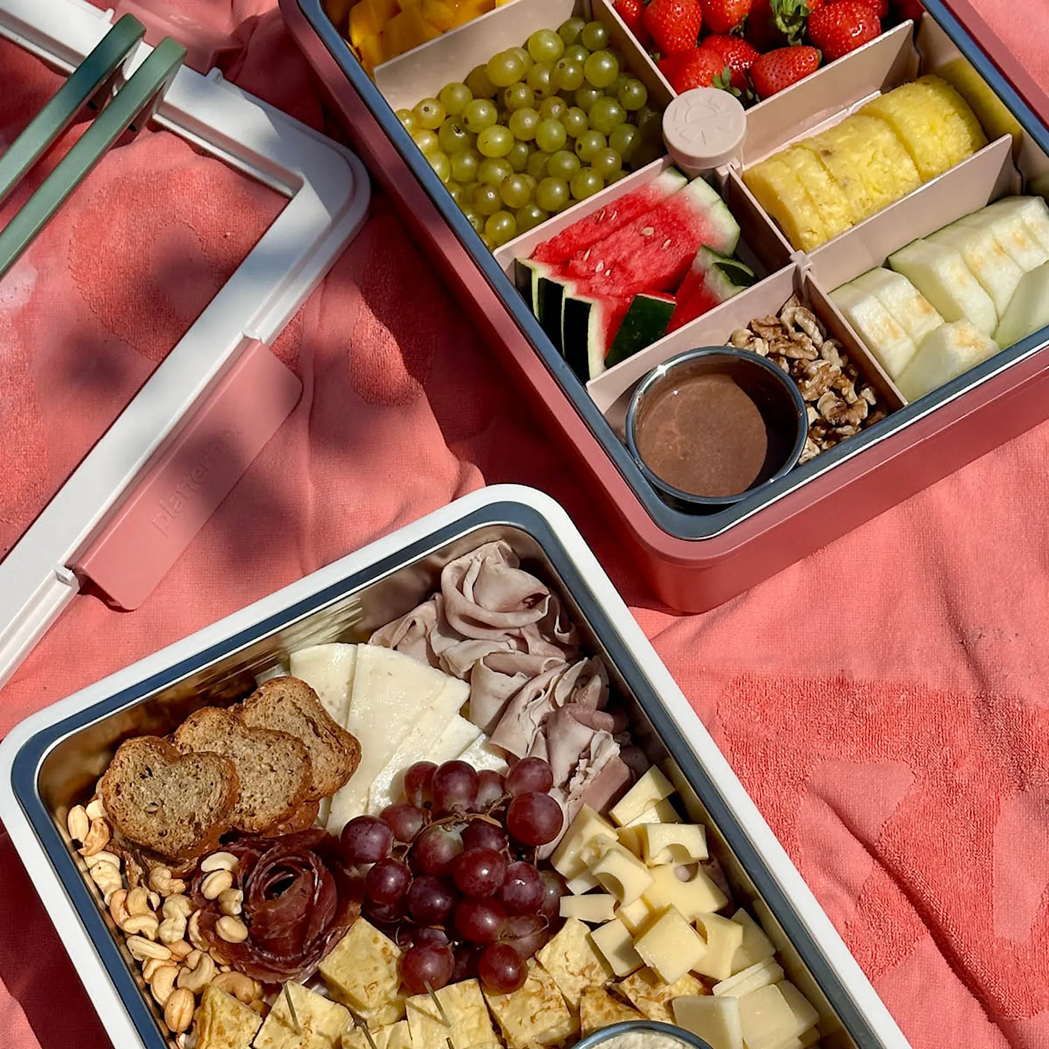 Platterbox Matboks isolert med kjøling 5,5L Floral