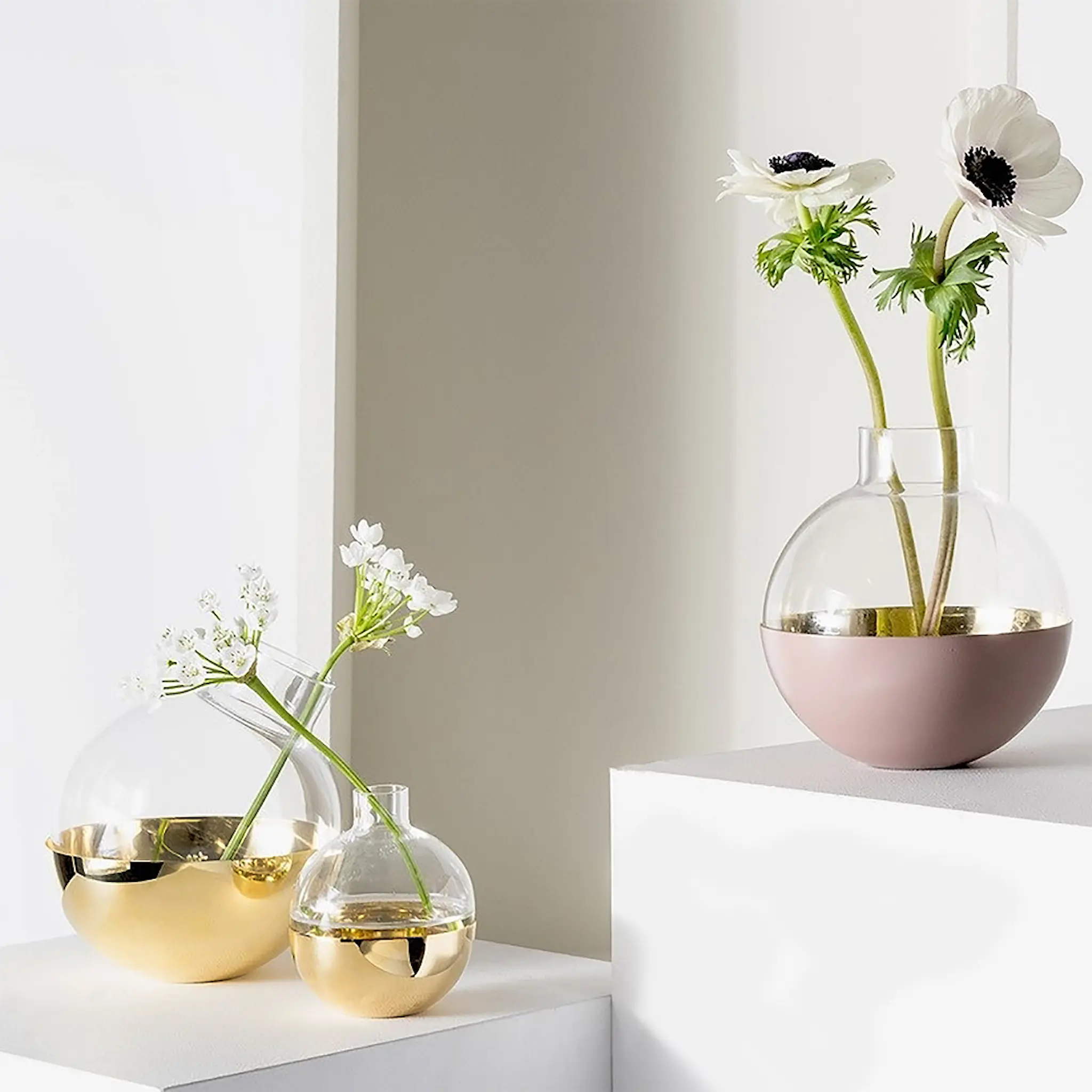 Skultuna Pomme Maljakko / Lyhty 15 cmMessinki