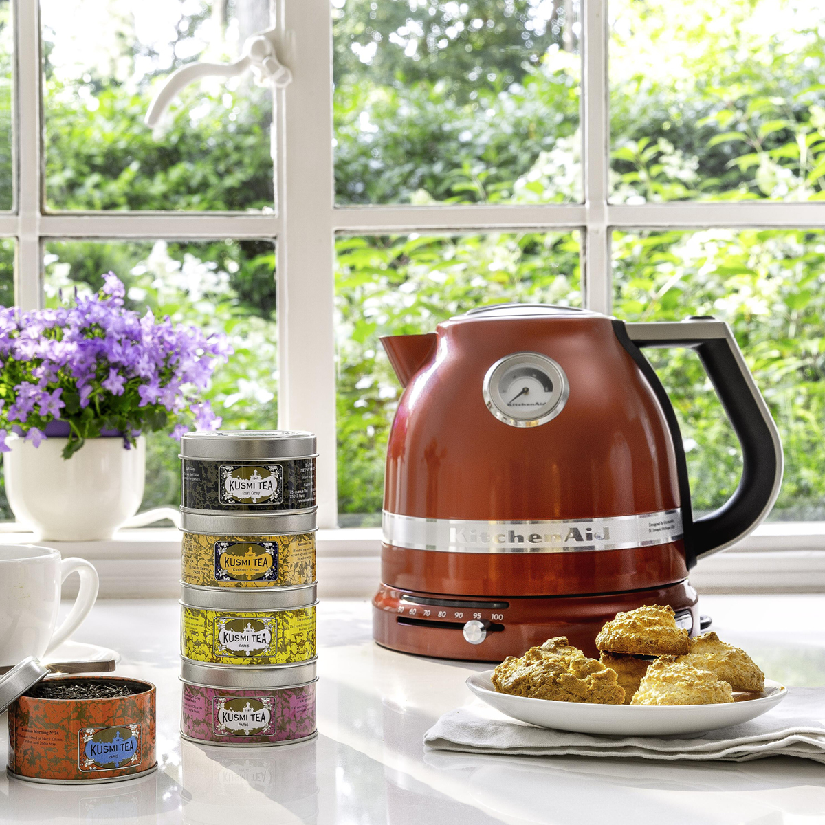 KitchenAid Artisan vannkoker 5KEK1522EER 1,5L empire red